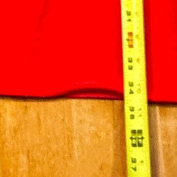 Cache Dress MSRP $68 Open Shoulder Drape Crisscross Back Elastic Beaded Red XS - Picture 6 of 7